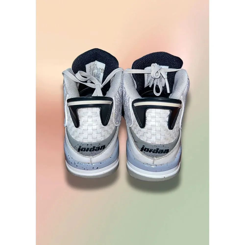 Nike Air Jordan Dub Zero White Cement 311047-105 Youth Size 5Y Sneakers